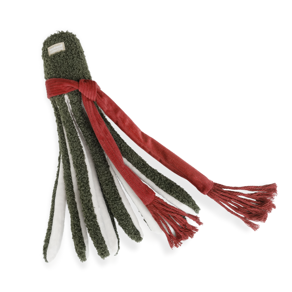 Lambwolf TAKO – Kerstoctopus met pieper en knispertentakels