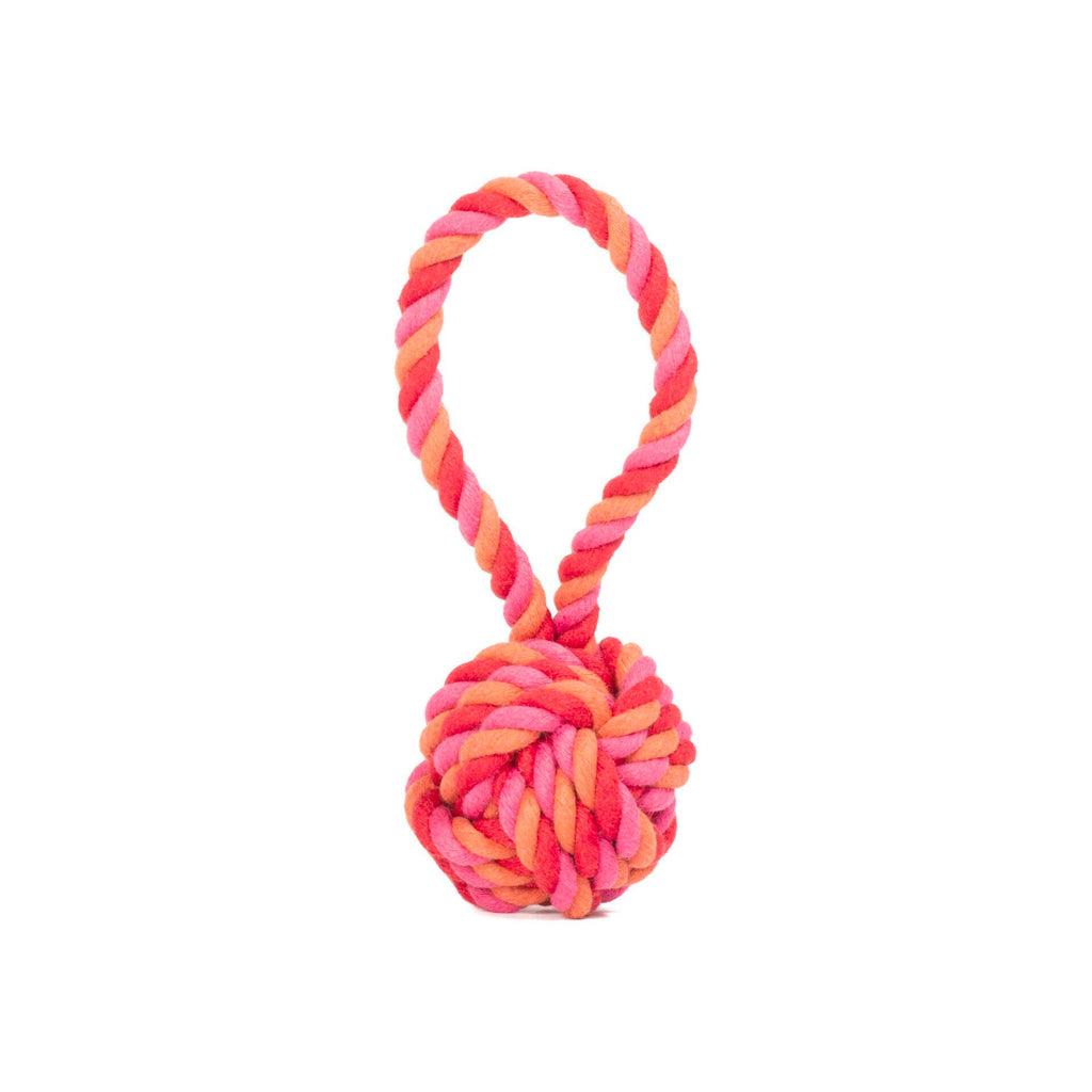 LABONI MINI Slingerbal – hondenbal met touw