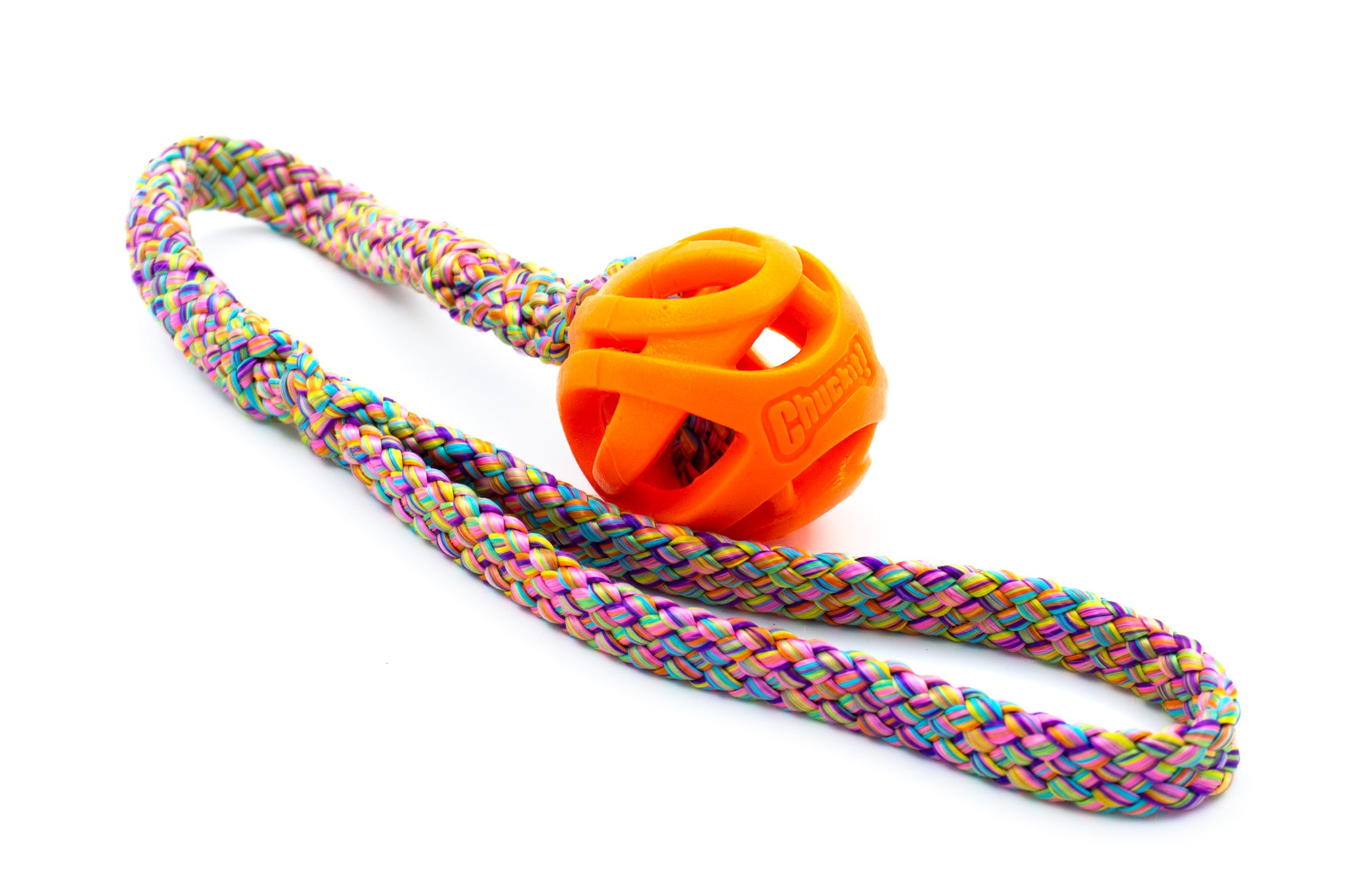 Chuckit! Air Fetch Ball met Tugfun touw - Kies zelf je kleur