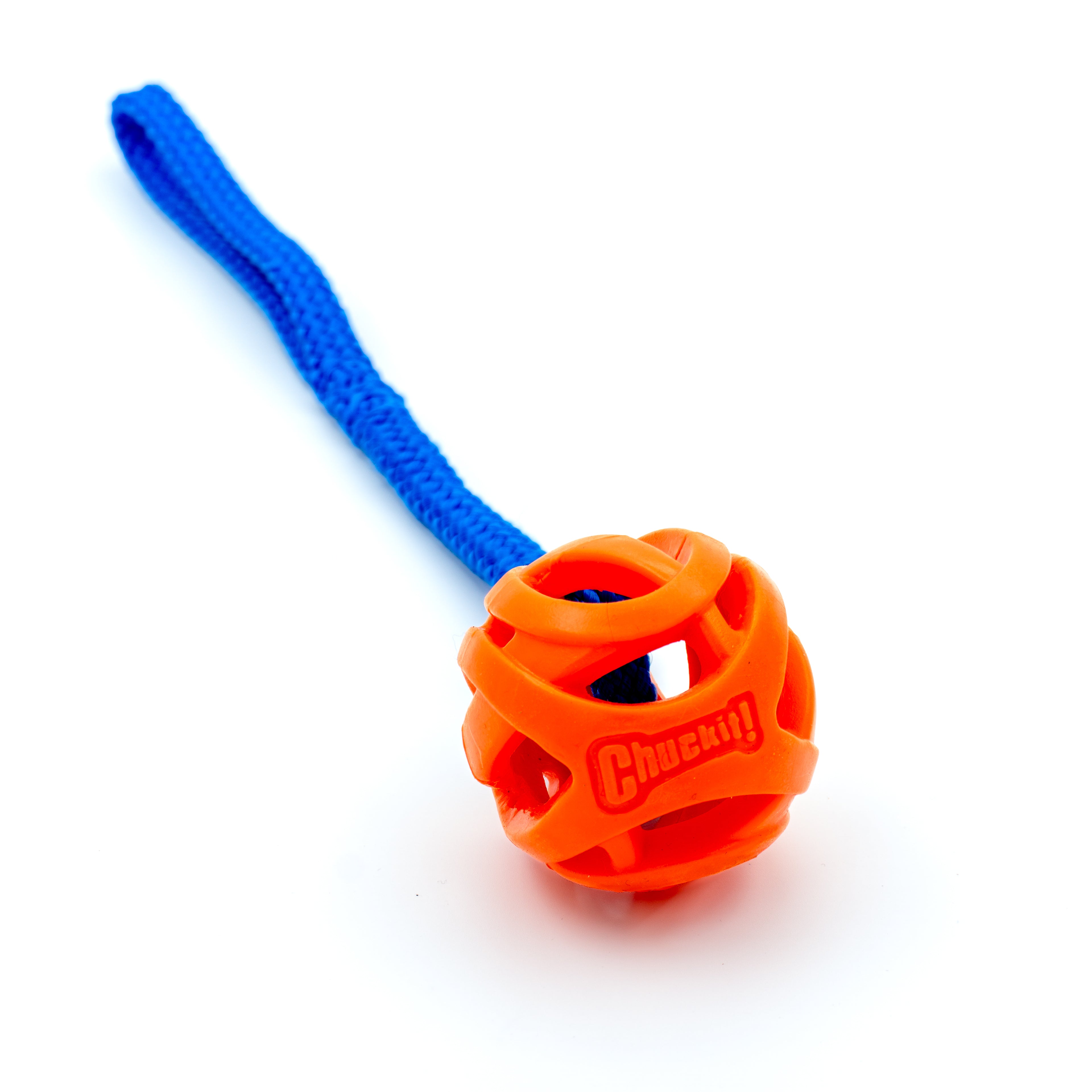 Chuckit! Air Fetch bal met Tugfun Touw - Apporteerbal voor honden