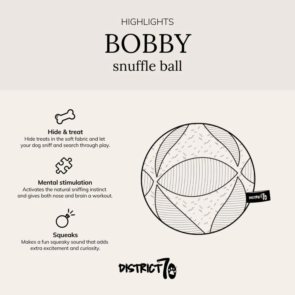 District 70 | Bobby | Snuffelbal voor honden
