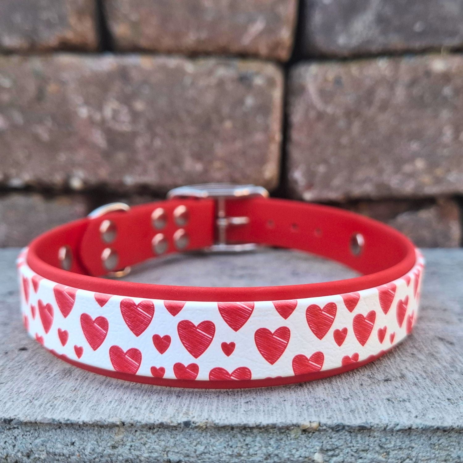 Halsband Hartjes | Handgemaakt door Tugfun