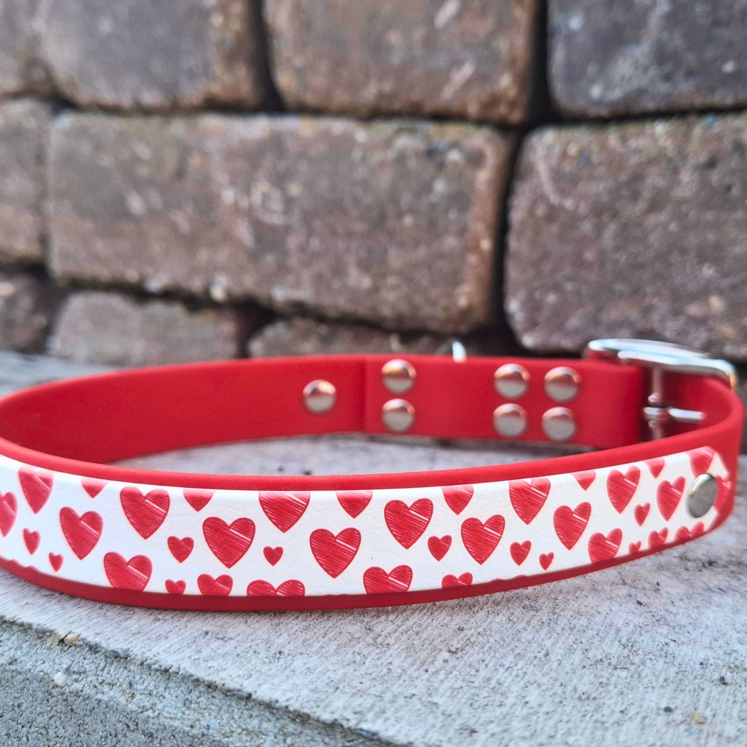 Halsband Hartjes | Handgemaakt door Tugfun