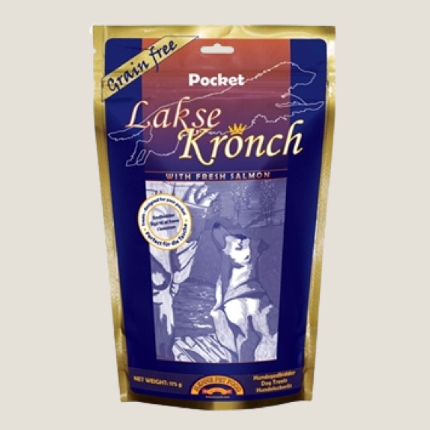 Lakse Kronch zalmsnacks (Pocket)