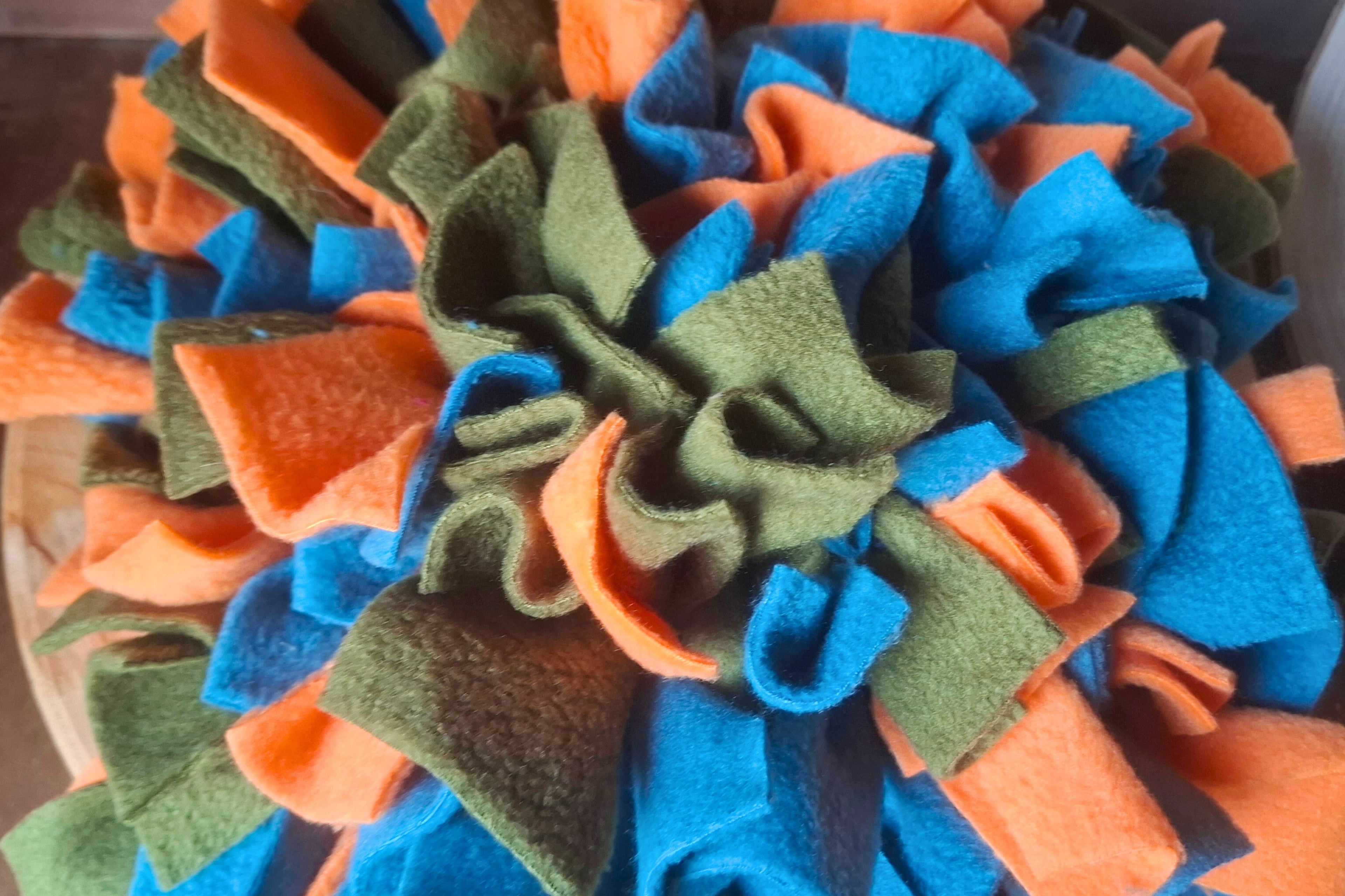 Snuffelmat S | Handgemaakt Snuffelwerk voor Honden