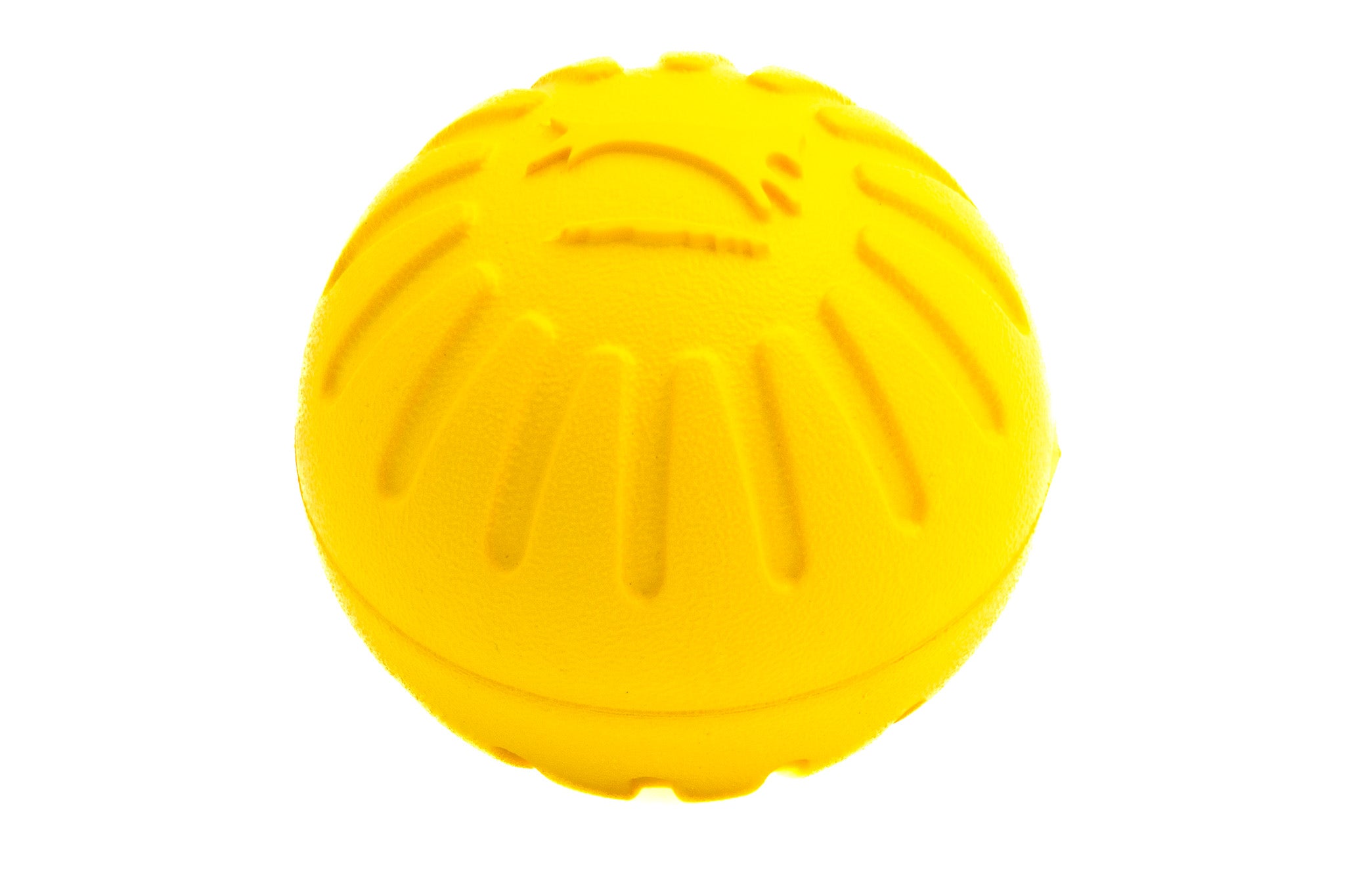 Starmark durafoam apporteerbal, 8.5 cm in de kleur geel