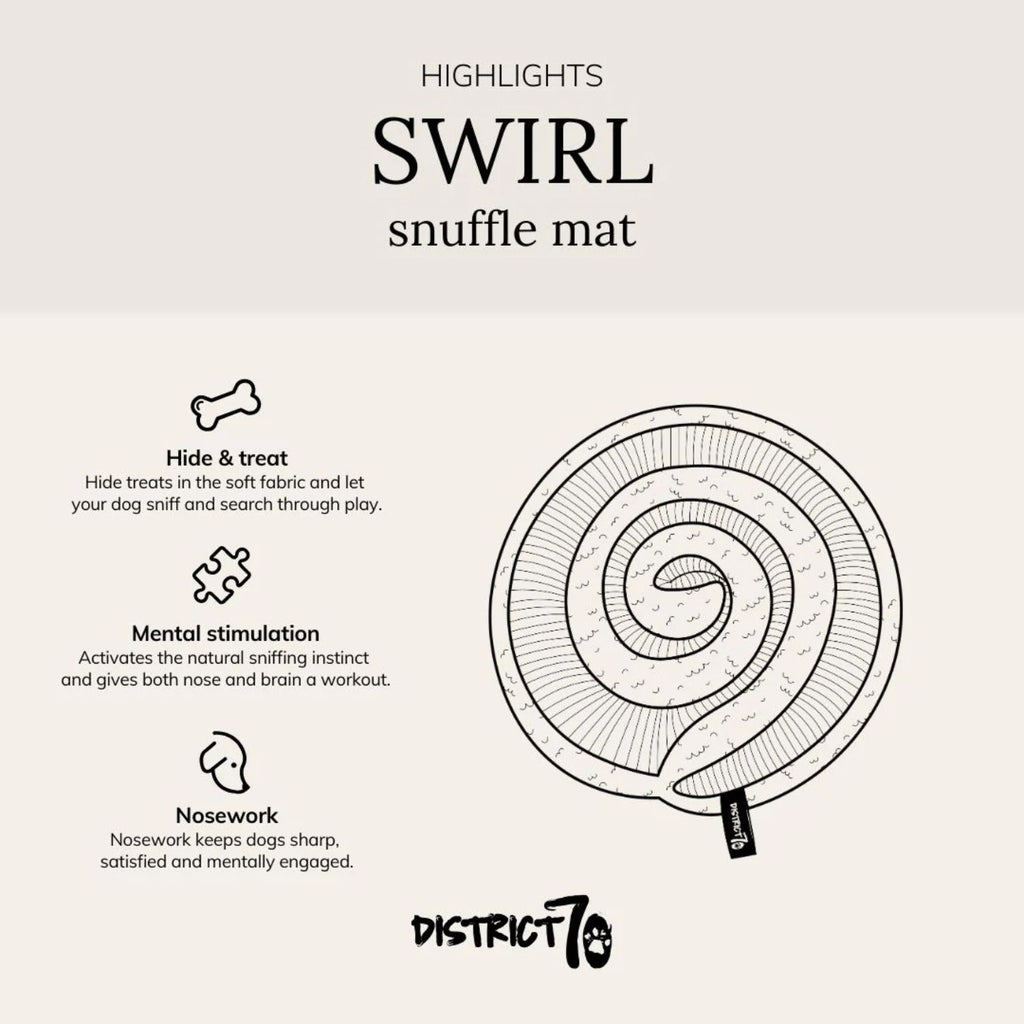 District 70 | Swirl | Snuffelspeelgoed voor honden