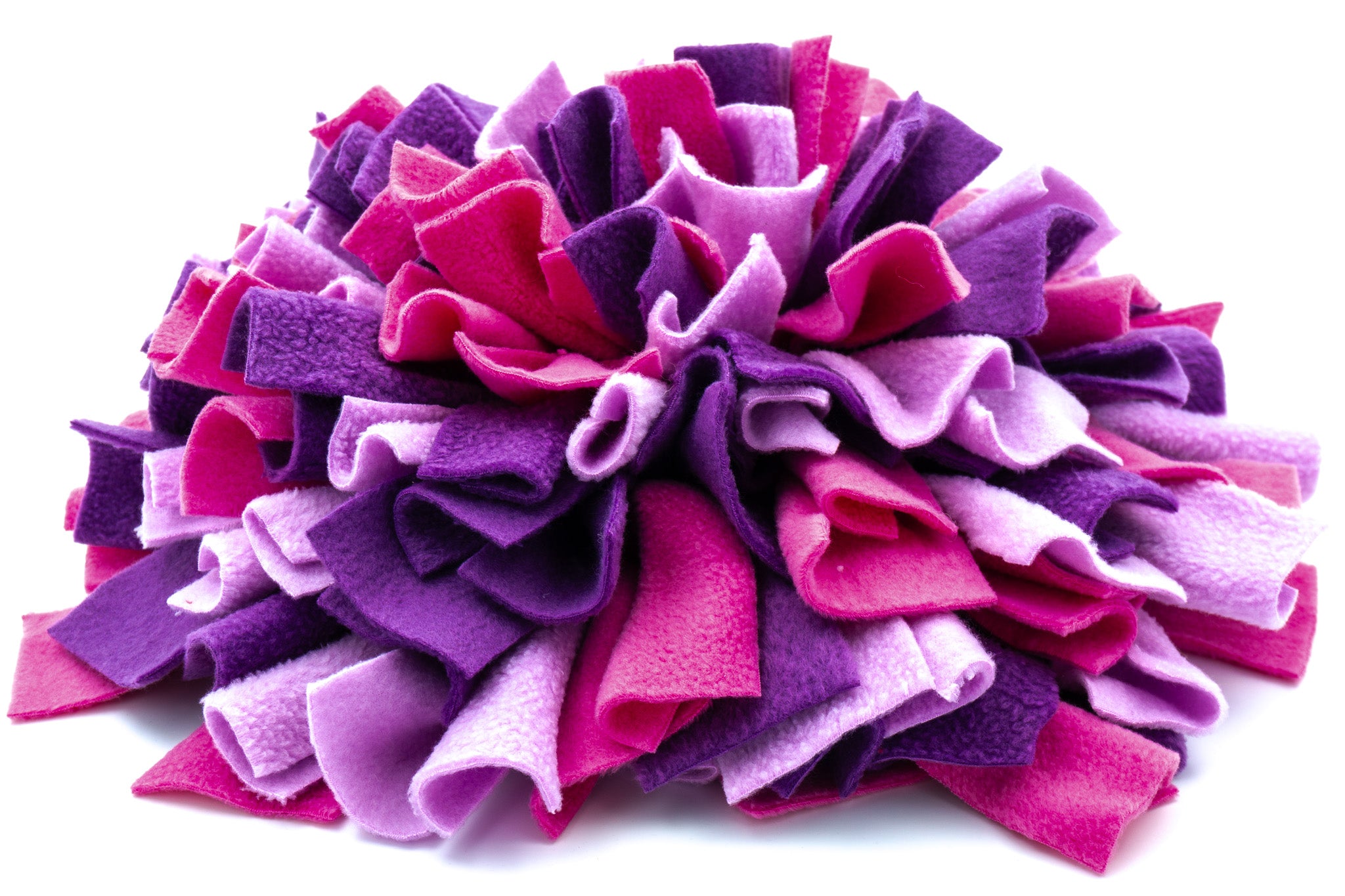 Snuffelmat maat S in de kleuren paars, roze, lila